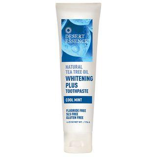 Desert Essence - Whitening Plus Toothpaste Cool Mint - 6.25 Oz