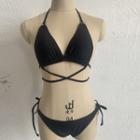 Set: Cross Strap Bikini