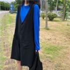 Pocket Detail Jumper Shorts Black - One Size