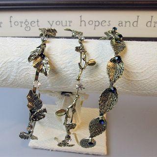 Metal Leaves Hair Band