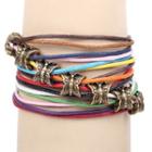 Butterfly Multi-strand Bracelet