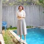 2-in-1 Long Hoodie Dress