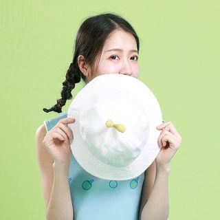 Leaf Bucket Hat Off-white - One Size