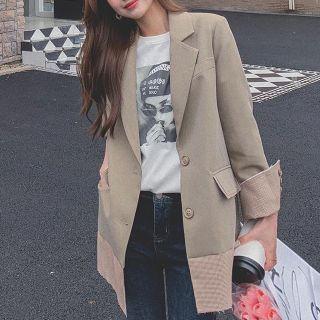 Double-breasted Panel Blazer