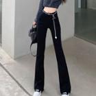 Set: Bootcut Pants + Chain Belt
