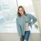 Zip Plain Jacket