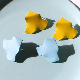 Matte Irregular Alloy Earring