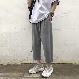 Basic Straight-cut Pants