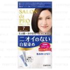 Dariya - Salon De Pro Hair Color Fast Dyeing Cream (#7 Deep Dark Brown) 1 Set