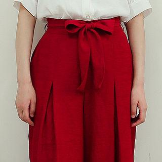 Maxi Culottes With Sash