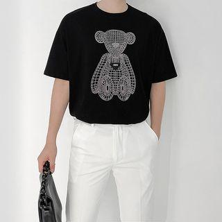 Shirt-sleeve Printed T-shirt
