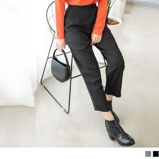 Elastic Waist Dress Pants