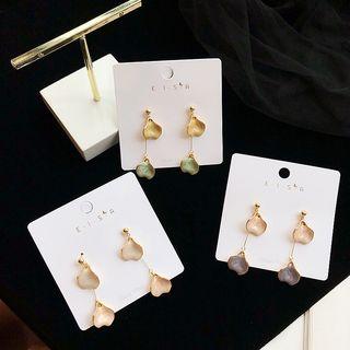 Glaze Petal Dangle Earring