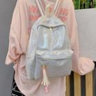 Tassel Glitter Nylon Backpack