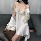 Lace Panel Night Dress / Cover Up