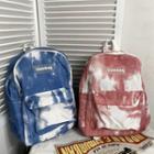 Tie-dye Print Lightweight Backpack