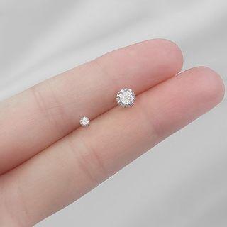 Rhinestone Studded Earring (various Designs) / Set