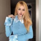 Fluffy Cuff Cardigan