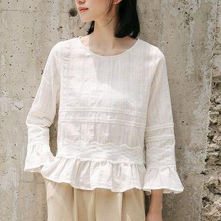 Frill Hem Blouse