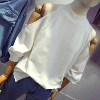 Cold Shoulder Pullover