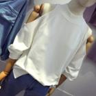 Cold Shoulder Pullover