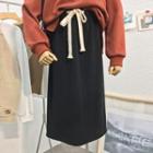 Plain Midi A-line Skirt (various Designs)