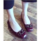 Buckled Patent Pumps