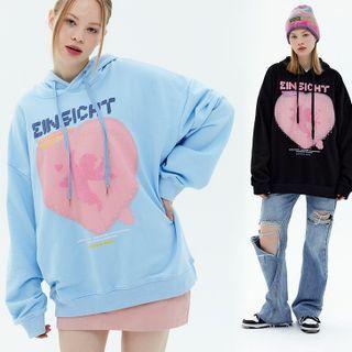 Heart Angel Oversized Sweatshirt