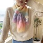 Ombre Knit Scarf