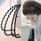 Wavy Headband Black - One Size