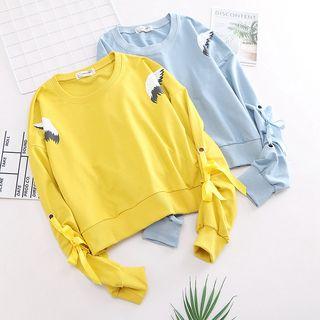 Wing Print Sweatshirt