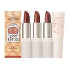 Skinfood - Chiffon Dewy Lipstick - 3 Colors #03 Oat Beige