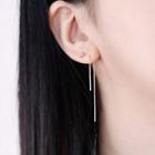 925 Sterling Silver Threader Earring S925 Sterling Silver - Silver - One Size