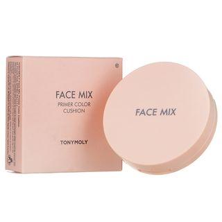 Tony Moly - Face Mix Primer Color Cushion Spf50+ Pa+++ (#03 Peach Pink)