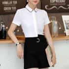 Short-sleeve Blouse / Shorts / Dress Pants / Mini Pencil Skirt / Set