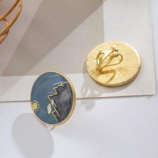 Mountain Alloy Earring