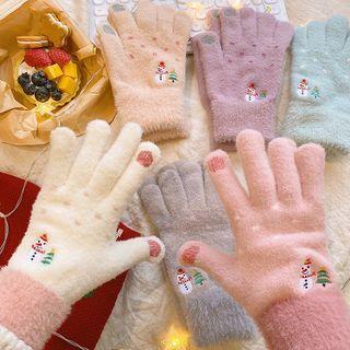Touchscreen Winter Chenille Gloves