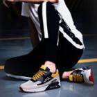 Color Panel Mesh Air Cushioned Sneakers