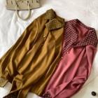 Patterned Collar Shirt