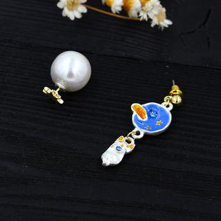 Cartoon Asymmetric Earring