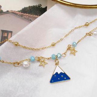 Alloy Mt Fuji Bracelet 1pc - Bracelet - One Size