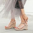 Plain Wedge Sandals