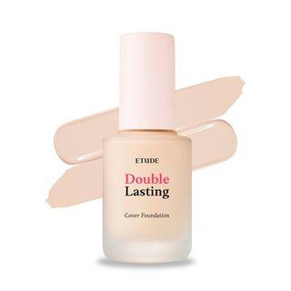 Etude House - Double Lasting Cover Foundation - 4 Colors Netural Vanilla 19n