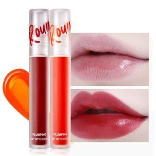 Maxclinic - Catrin Rouge Star Plumping Lip Tattoo Pack - 2 Colors Spicy Orange