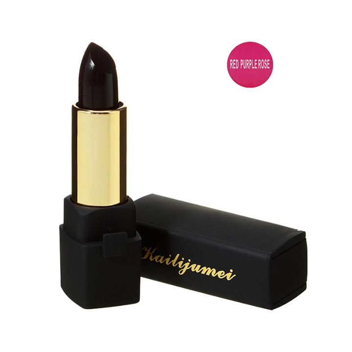 Kailijumei - Black Rose Lipstick (red Purple Rose) 1 Pc