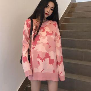 Camouflage Sweater Camouflage Pink - One Size