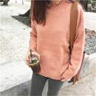 Loose-fit Mock-neck Sweater