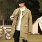 Layered Button Coat