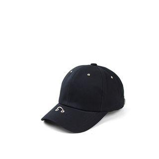 Ring-detailed Baseball Cap