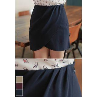 Petal-hem Mini Skirt